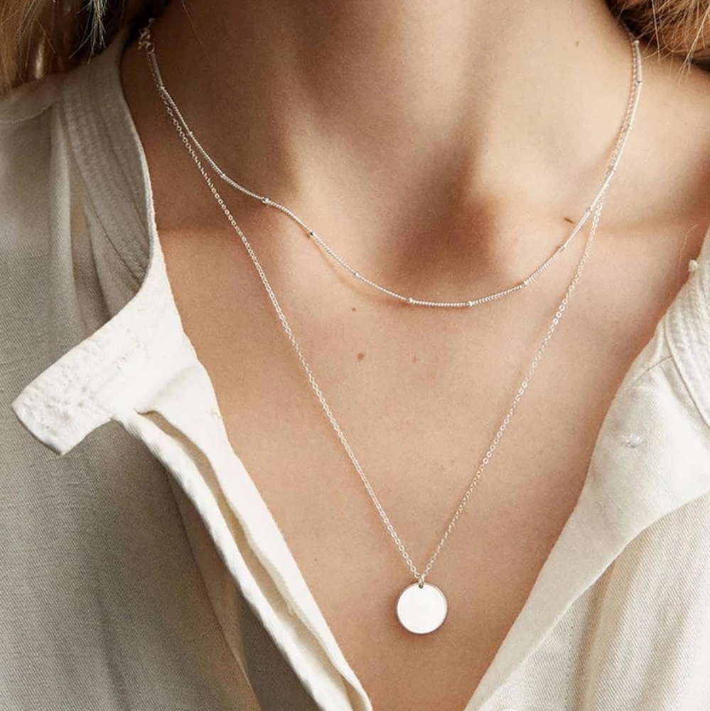 Stunning Layered Long Beaded Pendant Necklace - Picture 4 of 7